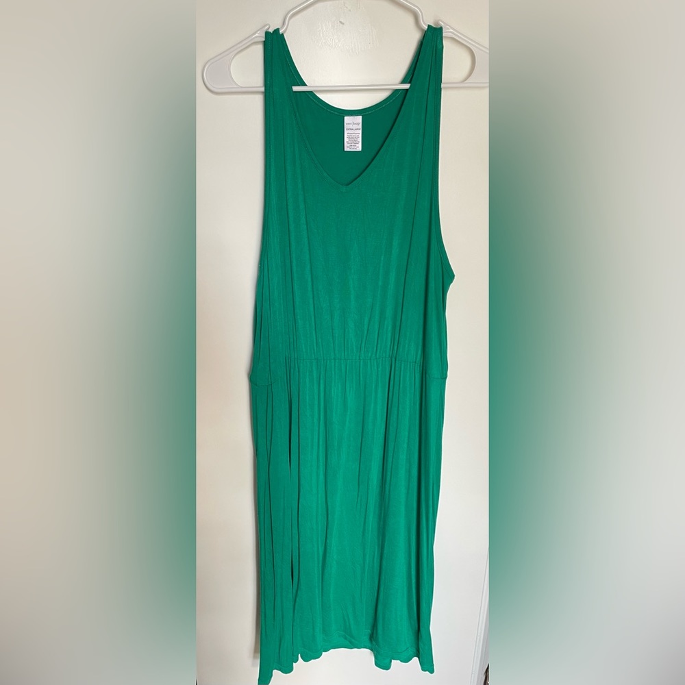 Green Tank Top Dress